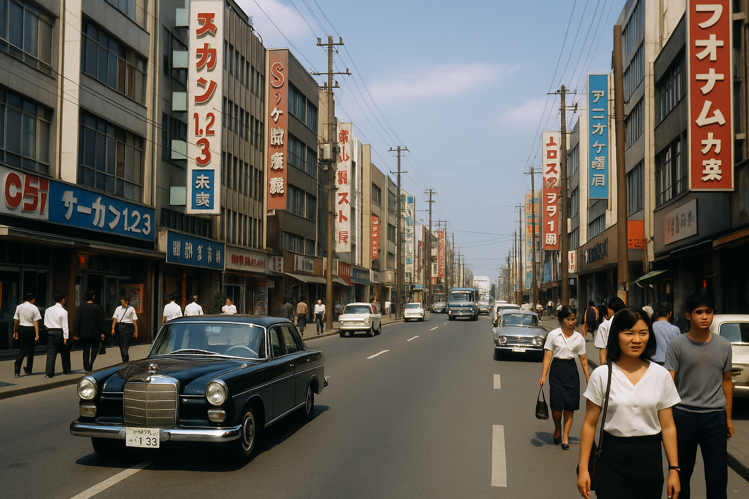 昭和31年〜40年の街並み
