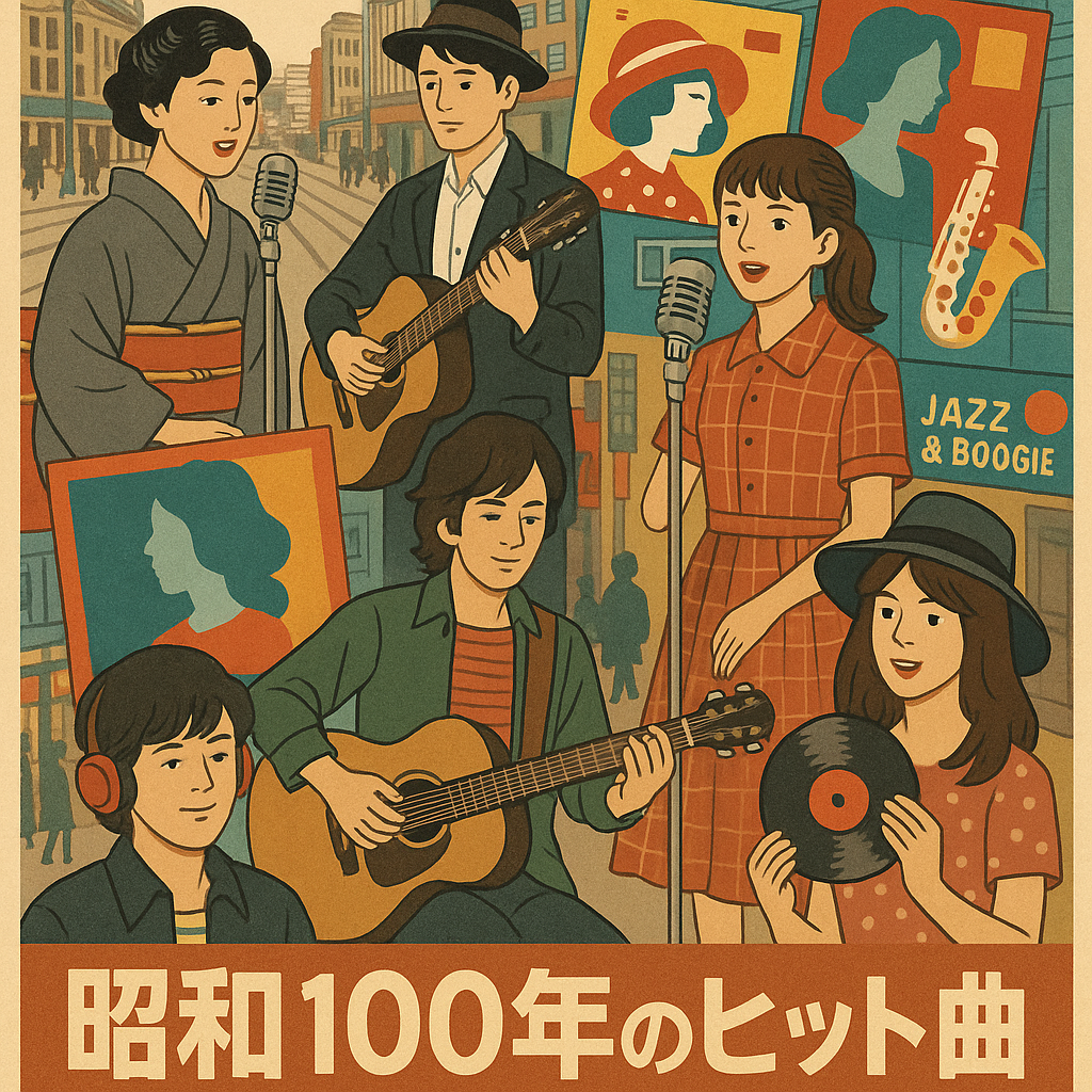 昭和100年のヒットソング100選